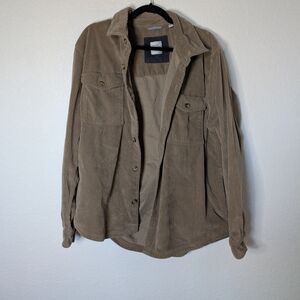 Men's Tan Corduroy Jacket